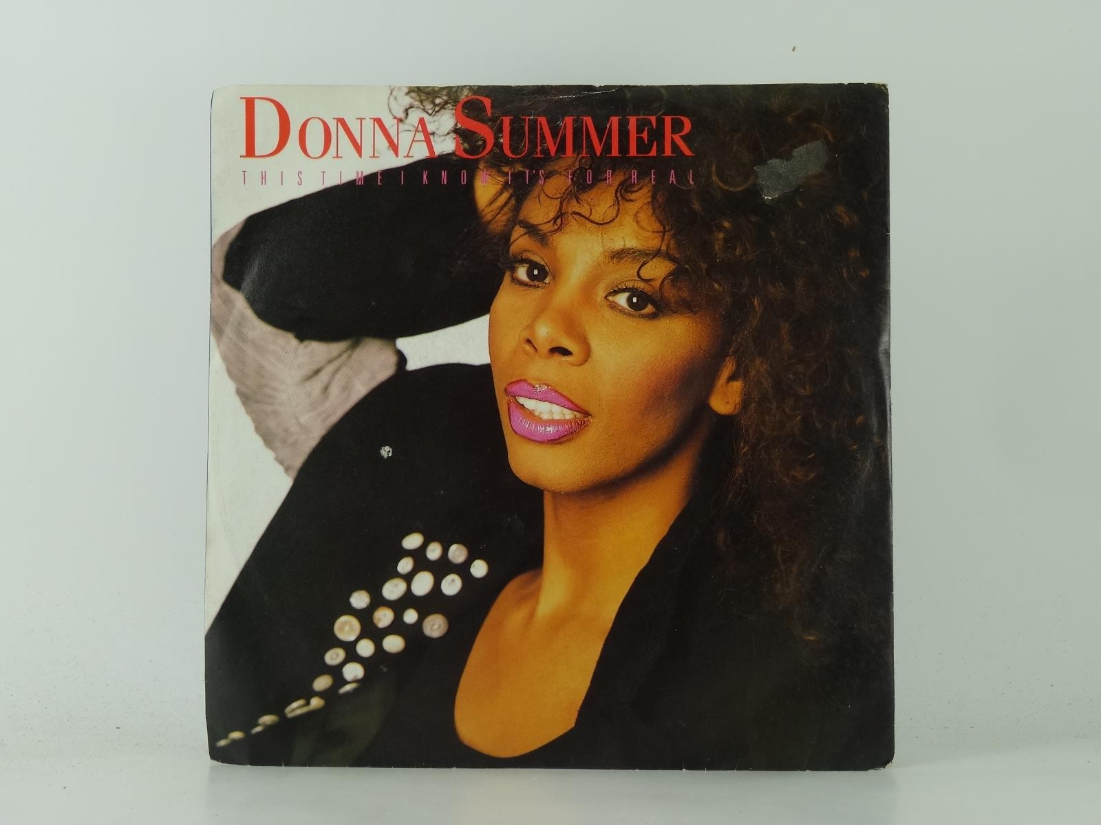 DONNA SUMMER THIS TIME I KNOW IT'S FOR REAL (32) 2 Track 7" Single plus Picture 