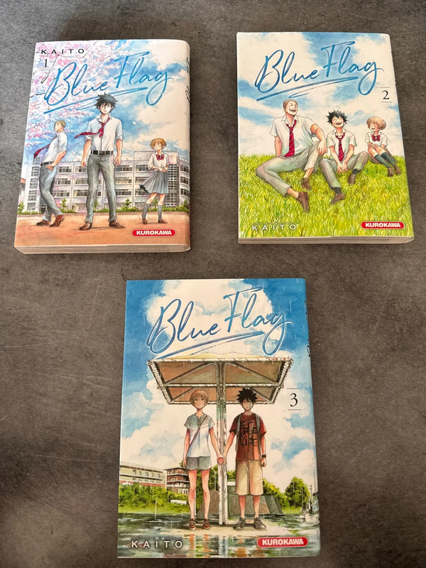 « Blue Flag » TOME 1 à 3 de Kaito