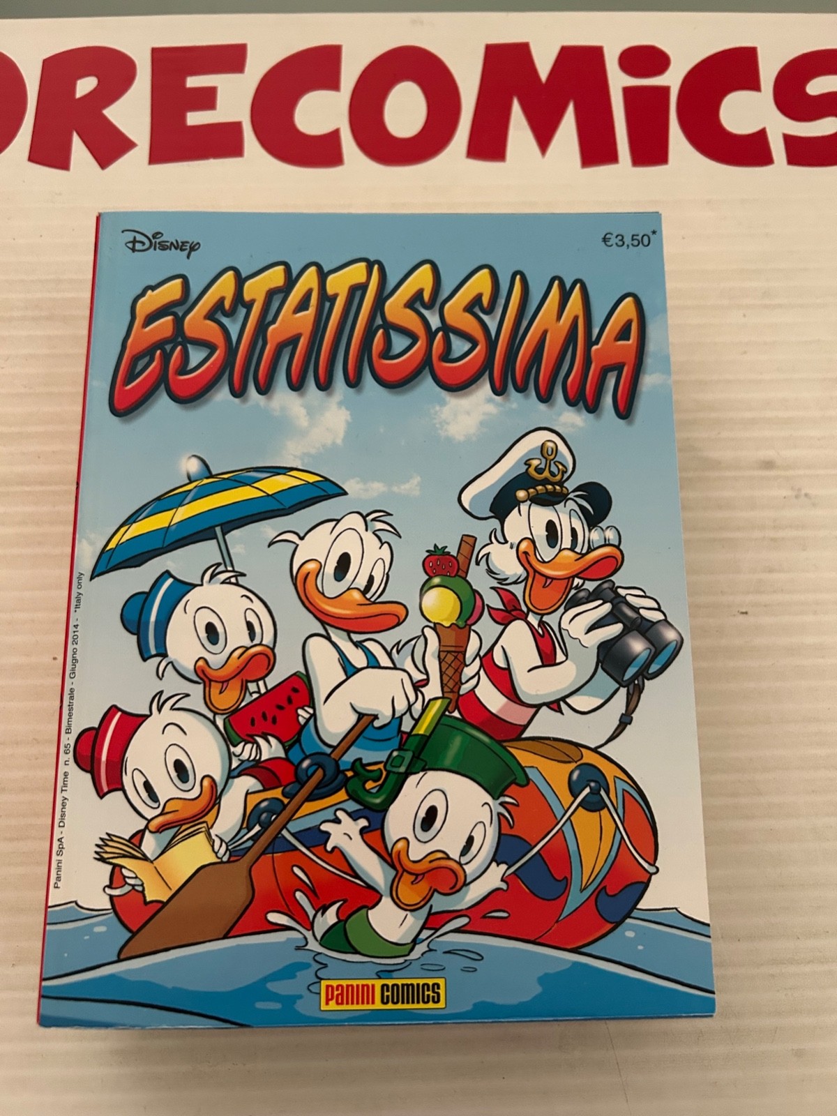 DISNEY TIME 65  ESTATISSIMA   GIU. 2014   EDICOLA/MAGAZZINO   A61