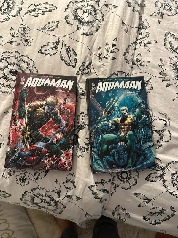 Collection Dc comics Aquaman Geoff Johns run complète 1-2
