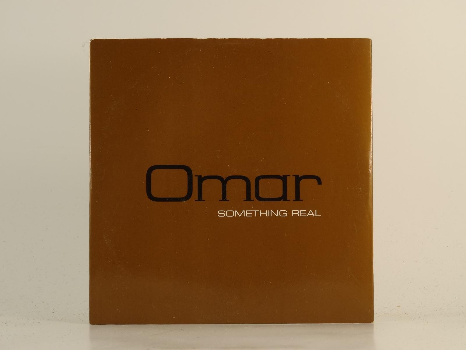 OMAR SOMETHING REAL (H1) 2 Track Promo CD Single including Card Sleeve OYSTER