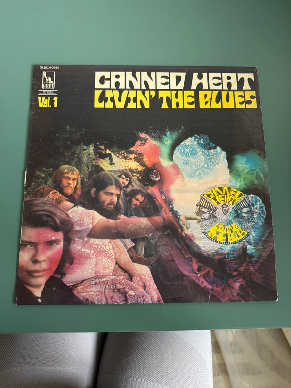 Canned Heat – Livin’ The Blues Vol. 1 – Vinyle 33T LP – Liberty France