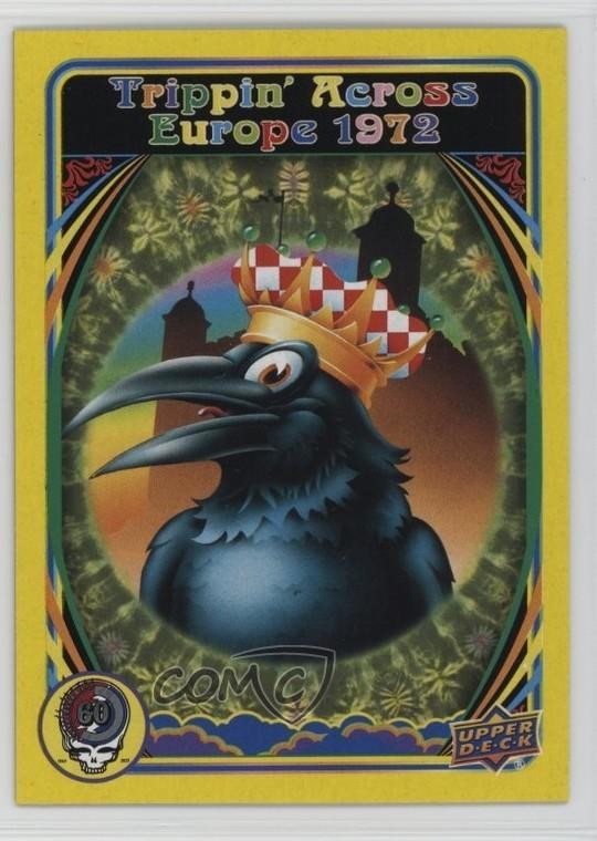 2025 Upper Deck Grateful Dead 60 anni So Far Dancing Giallo #29 rw9