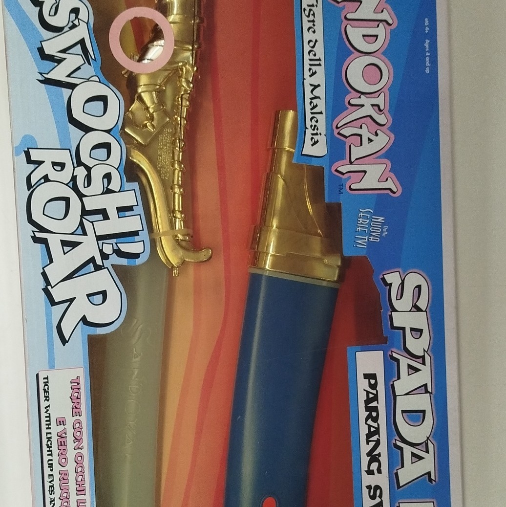 Giochi Preziosi Sandokan Action Figure La Tigre della Malesia  spada vintage 