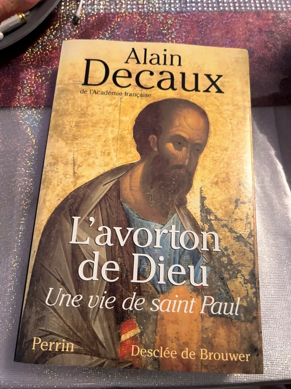 Livre l’avorton de dieu