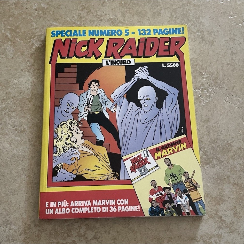 Nick Raider fumetto Speciale n. 5 “L’incubo”