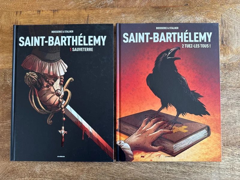 BD Saint-Barthélemy Tome 1 et 2