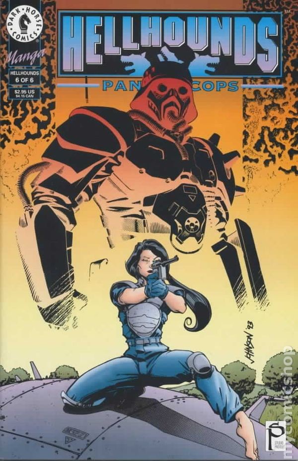 Hellhounds #6 VF/NM 9.0 1994 Immagine Stock