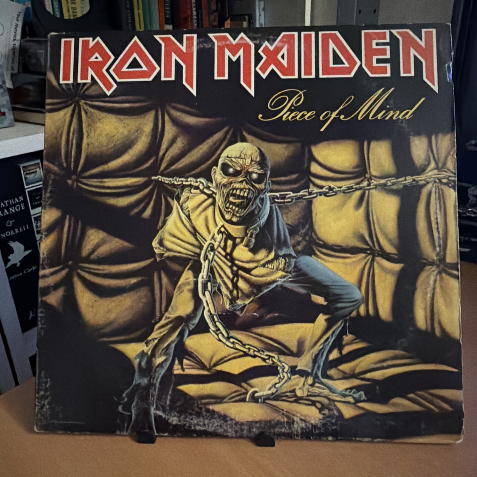 IRON MAIDEN 1983 Pressing on Capitol EMI ST-12274 Piece of Mind Vinyl Record LP
