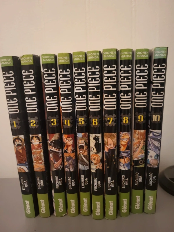 Lot Tome One Piece 1 à 10 Neuf