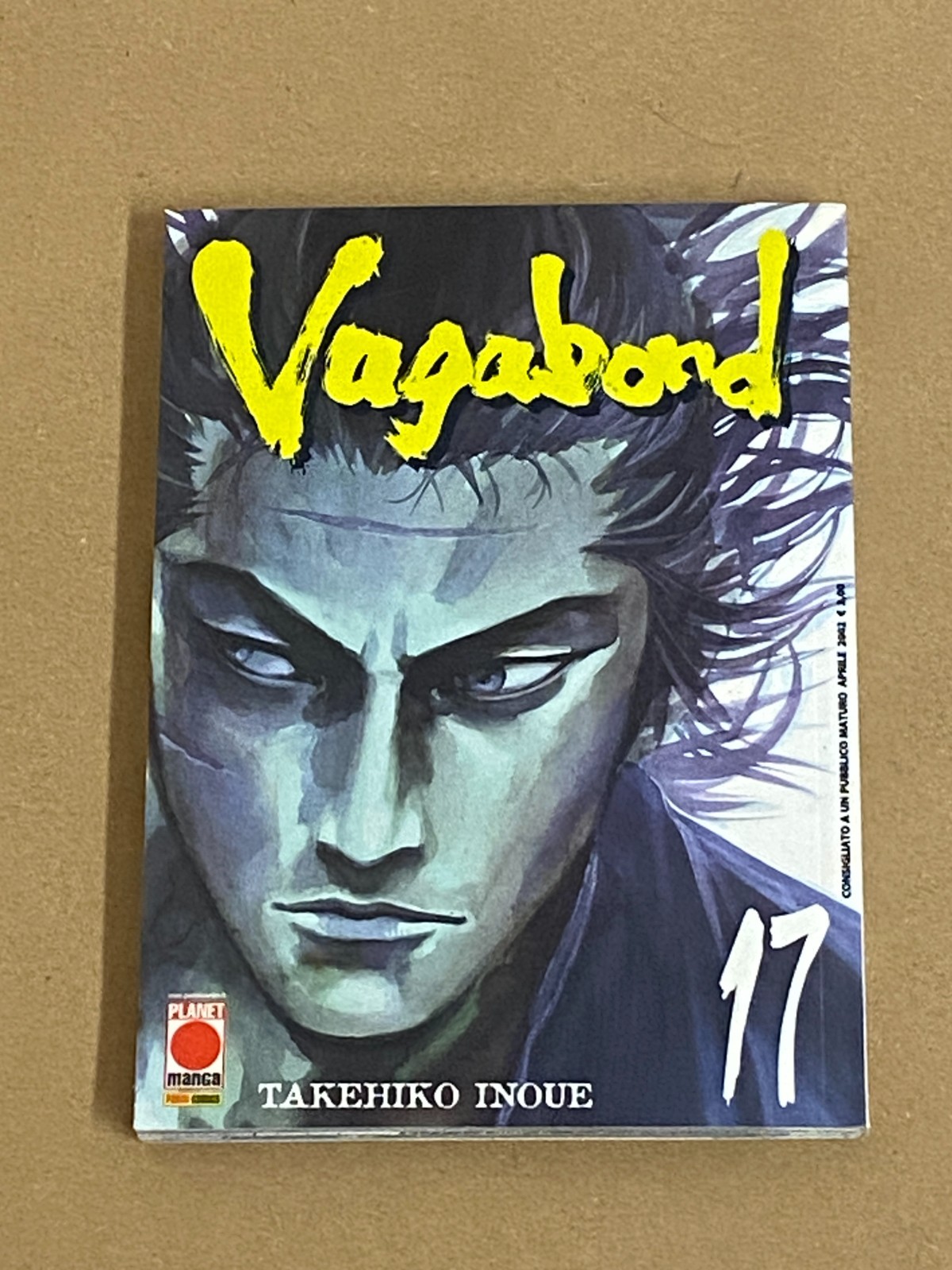 VAGABOND 17 PRIMA EDIZIONE, Panini Comics (2002) ESAURITO.