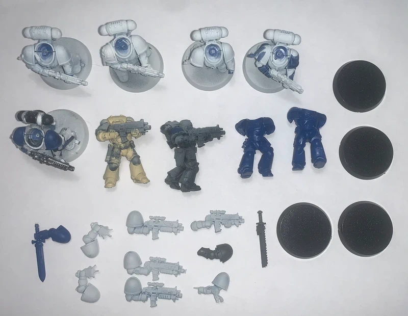 Warhammer 40K Space Marines Primaris Intercessors + bits GW