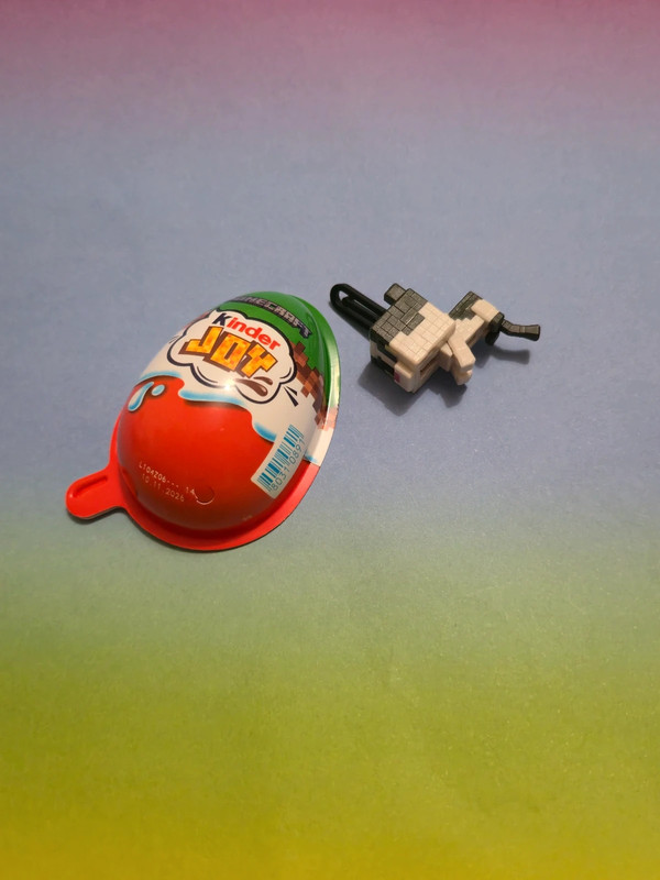 Gato Minecraft Kinder Joy