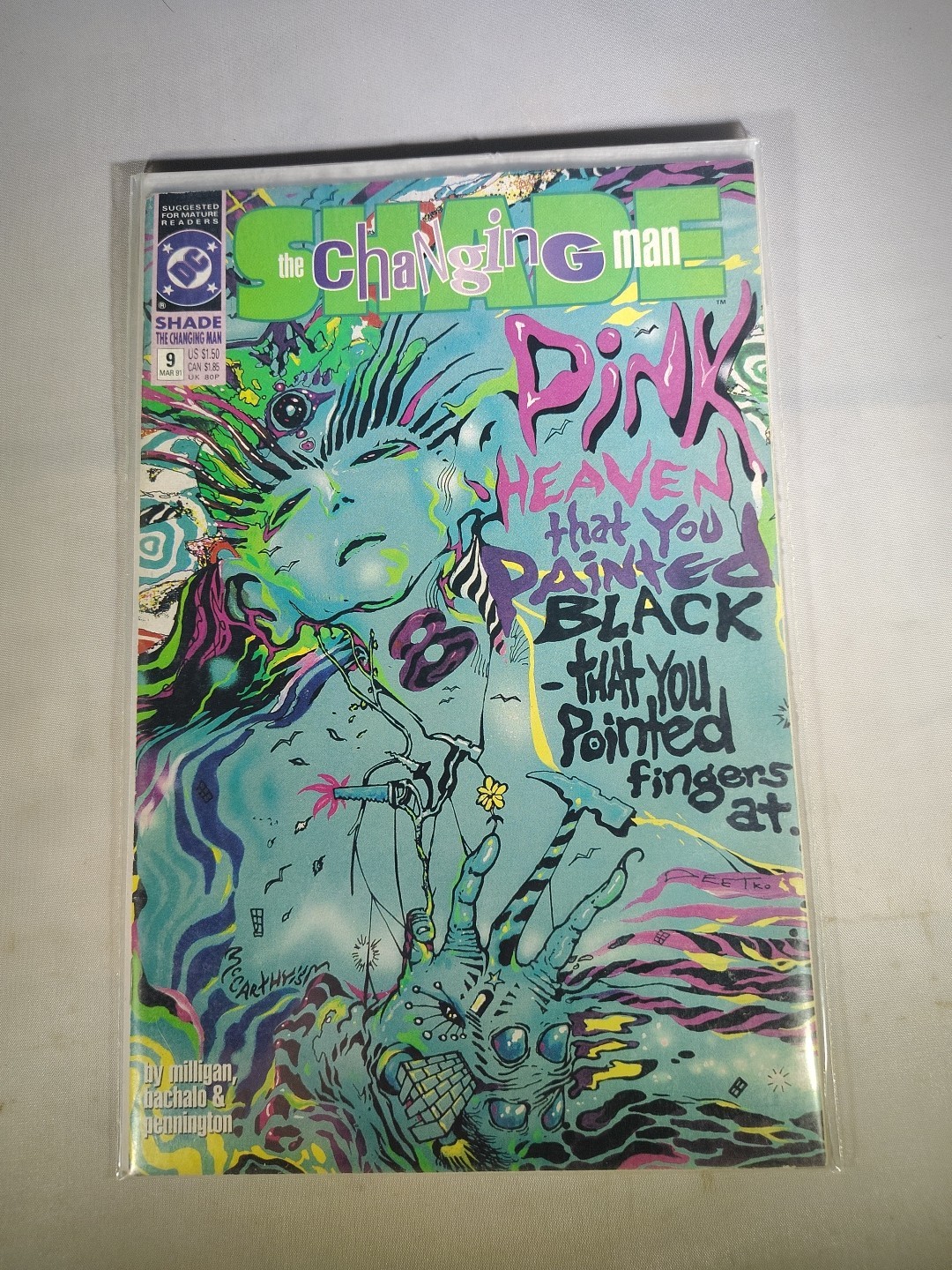 Shade, The Changing Man (DC Vertigo, 1990 series) #9