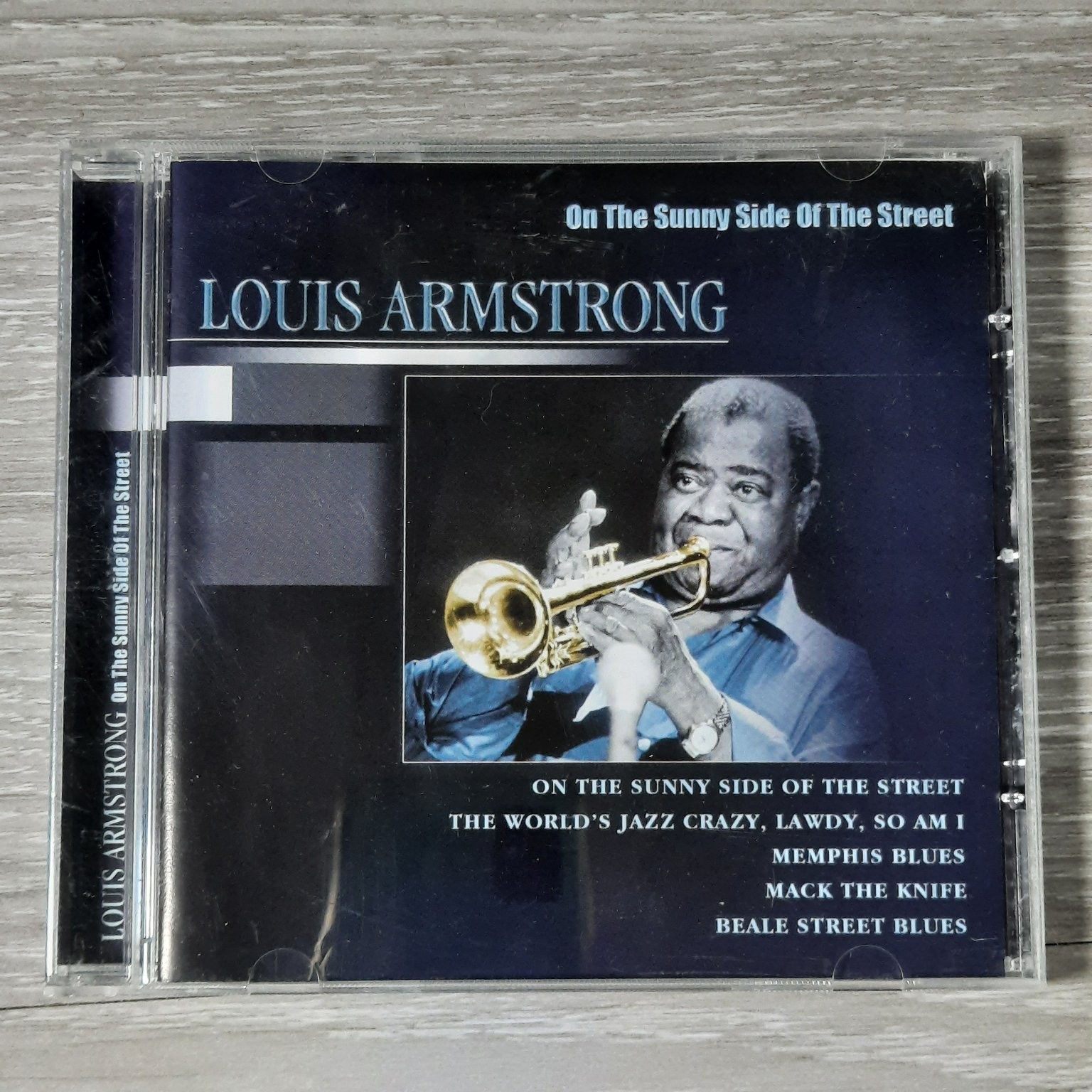 Louis Armstrong – On The Sunny Side Of The Street CD 2005 Jazz Blues Time Music