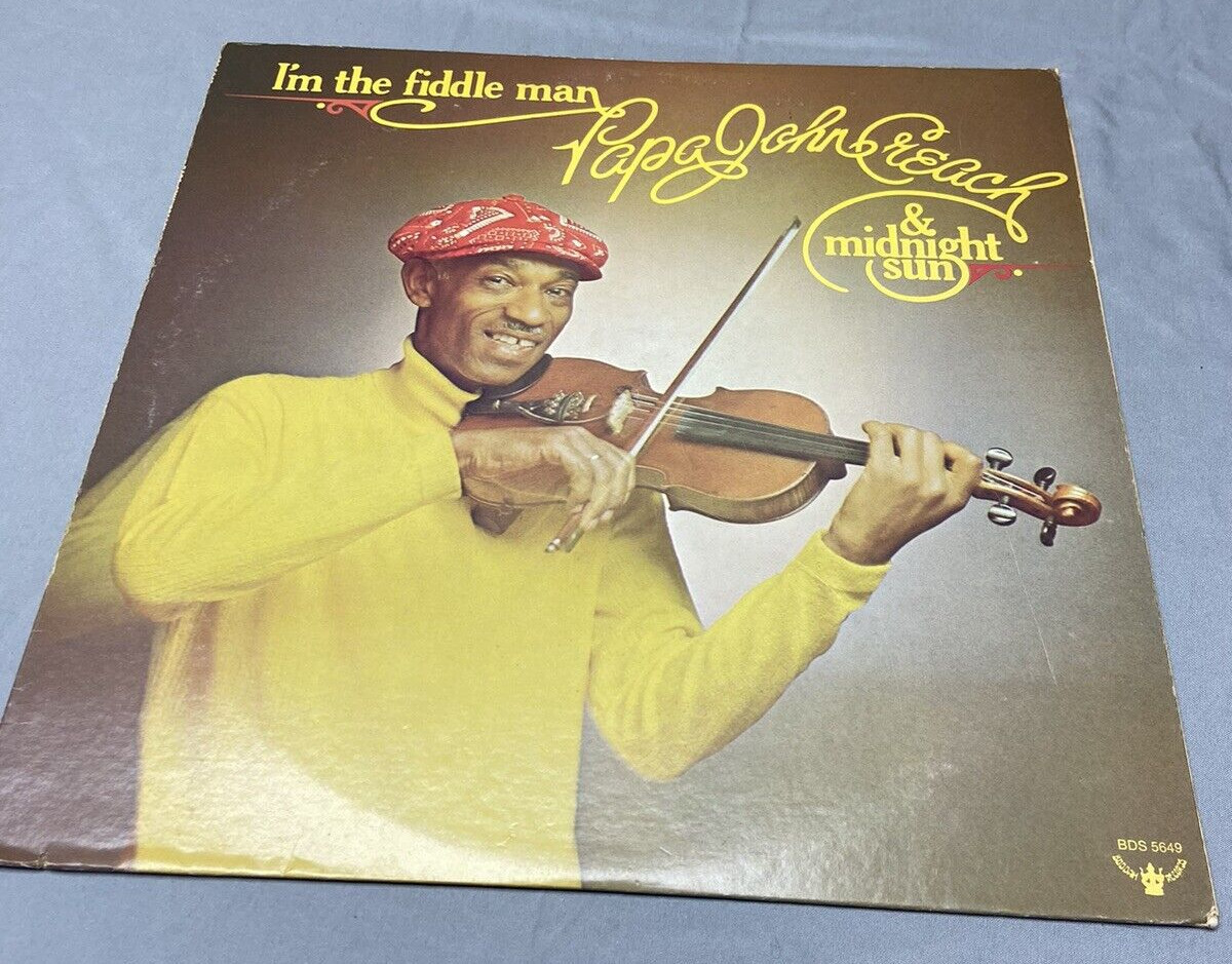 PAPA JOHN CREACH I'm the Fiddle Man 12" LP Vinyl 1975 Buddah Records 5649 BDS 