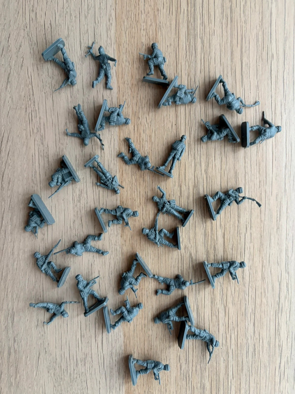 maquette 1:72 German Fallschirmjäger (paratroopers) Airfix