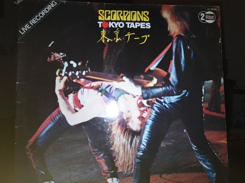 Double Vinyle Live Scorpions – Tokyo Tapes (1978) - Édition originale 2 disques