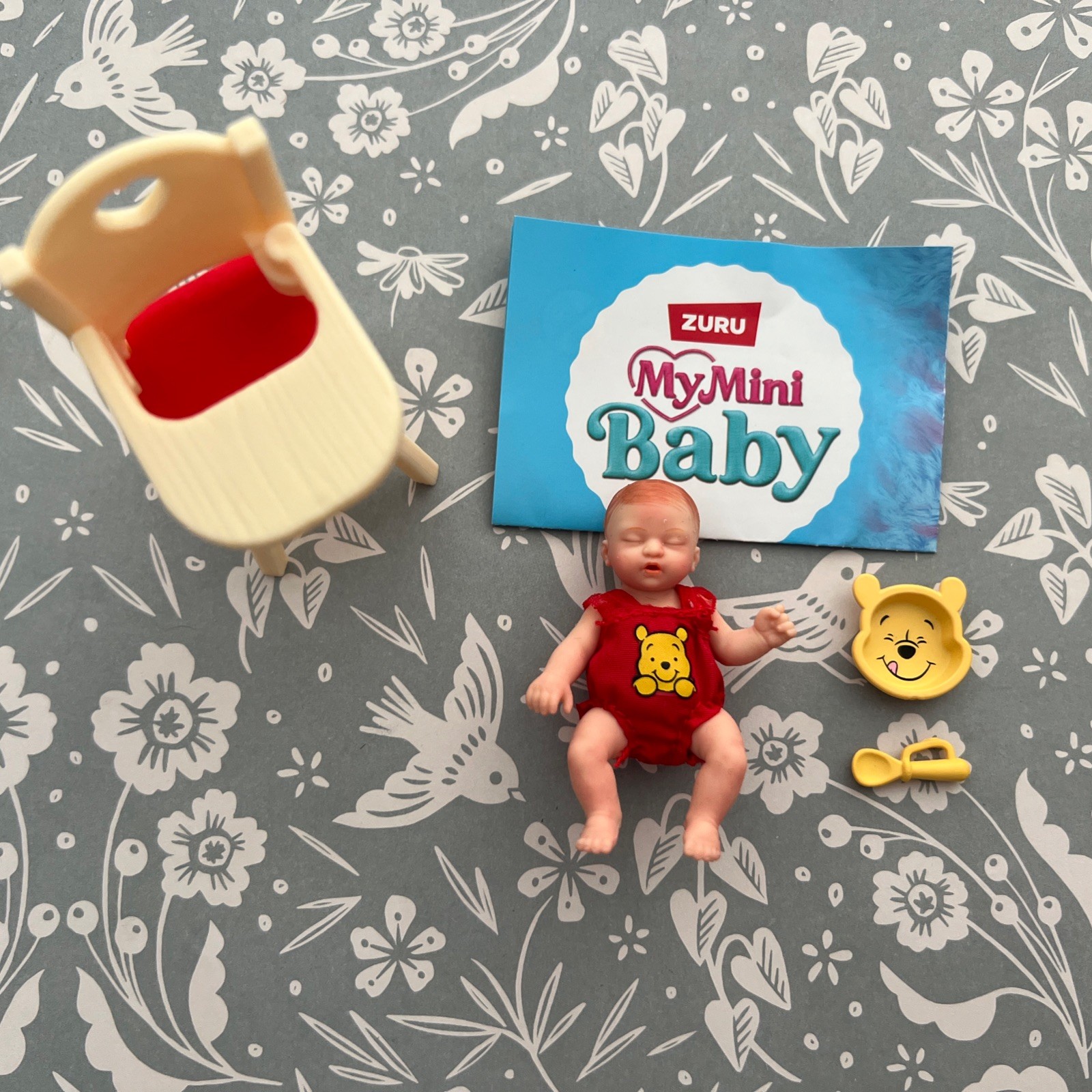 NUOVA USCITA Zuru My Mini Baby DISNEY serie WINNIE THE POOH SEGGIOLONE HTF