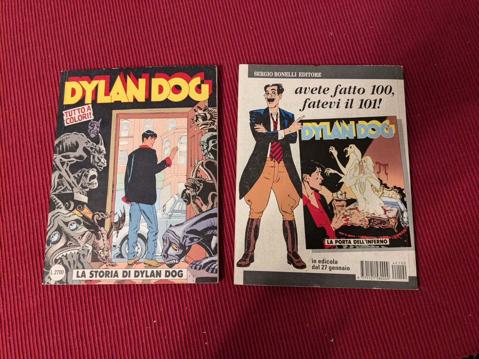 Dylan dog 100 prima edizione gennaio 1995