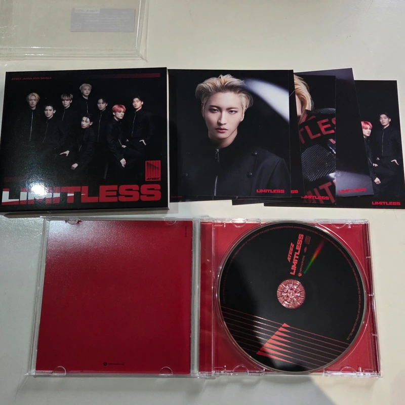 Limitless ateez japanese cd album