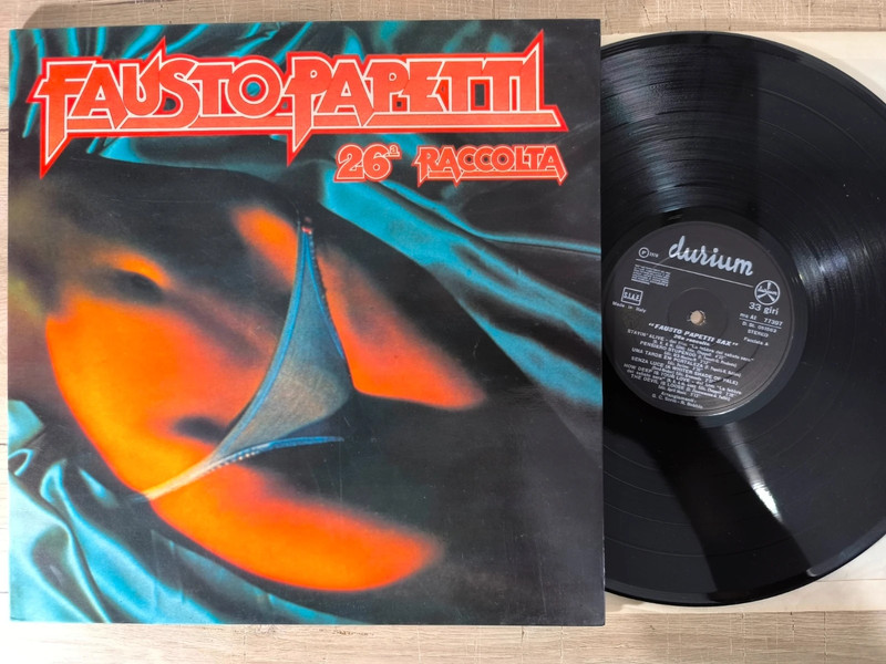 Fausto Papetti Sax 26a Raccolta disco LP
