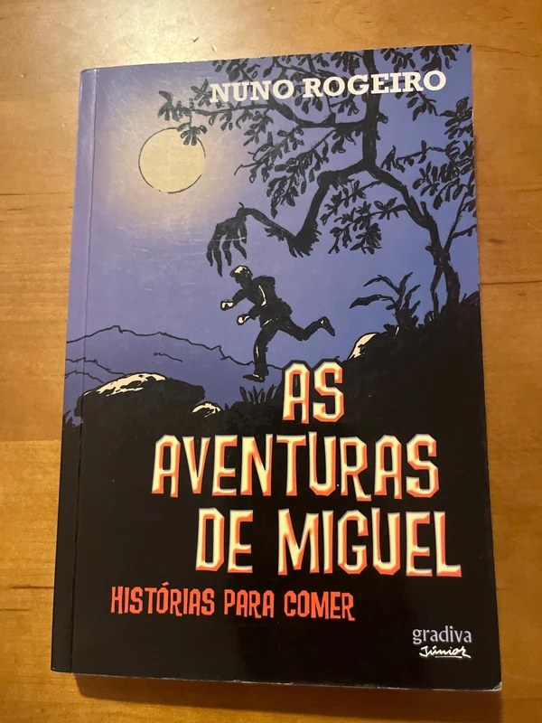 Livro As Aventuras de Miguel Histórias para comer