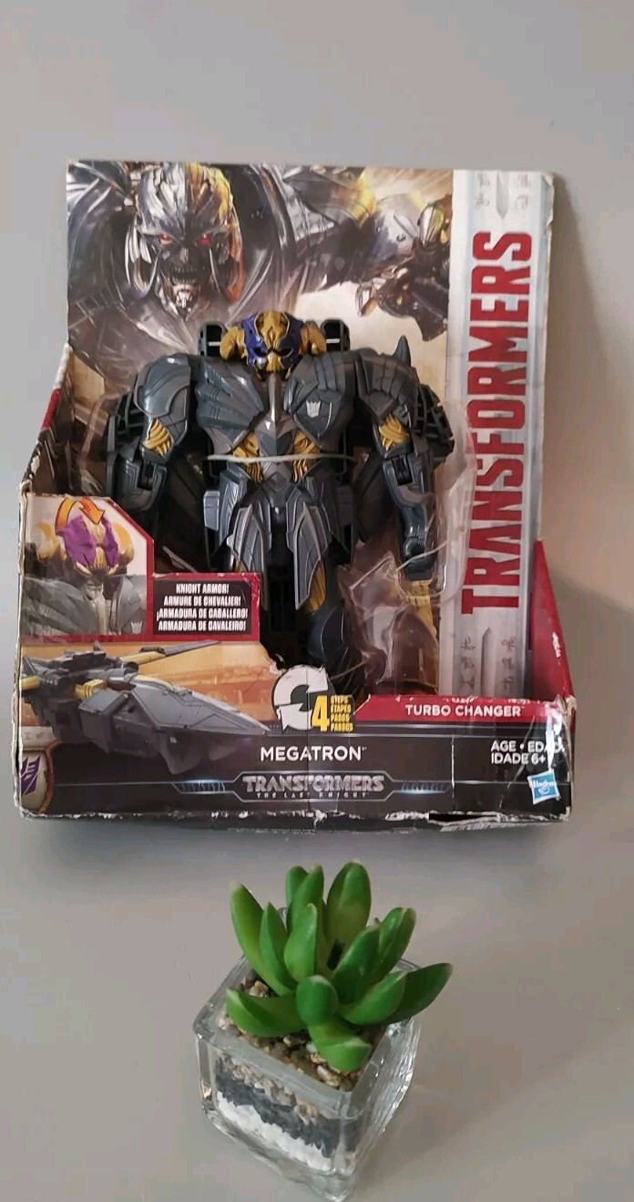 Transformers Megatron The Last Knight Toy Collection Knight Armor 4 Steps New