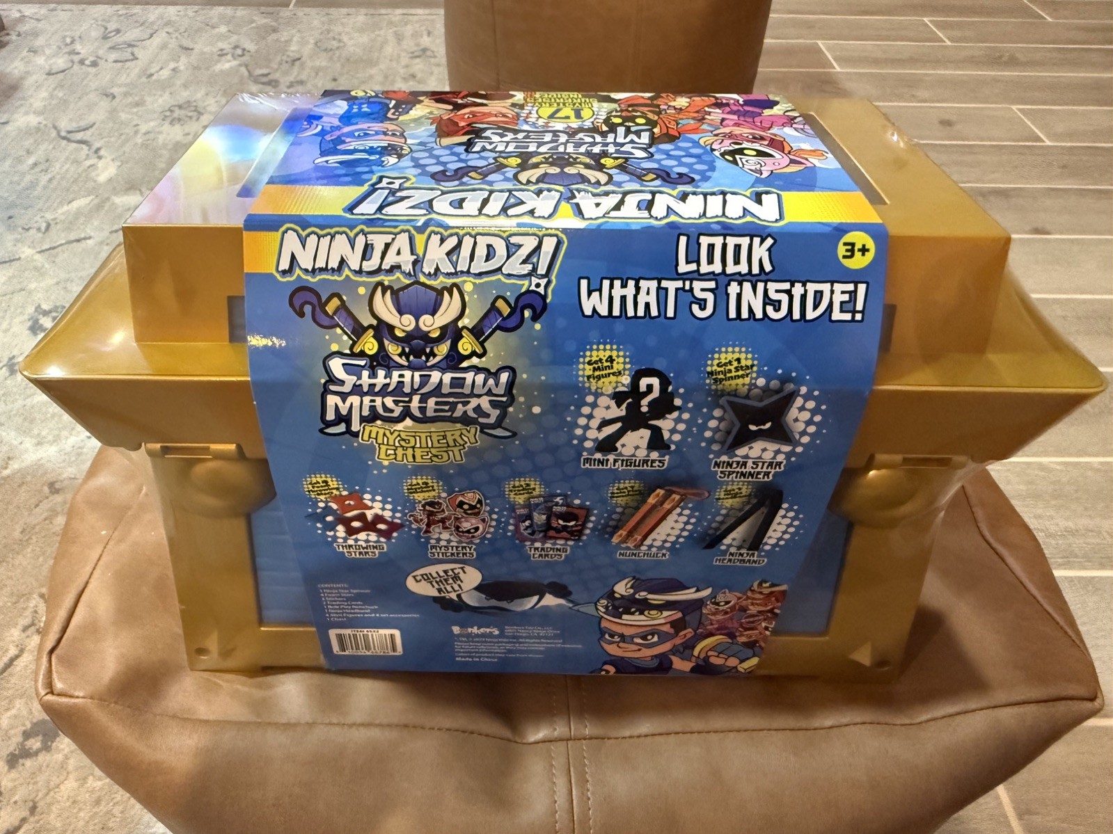 Ninja Kidz Shadow Masters Mystery Chest [17 sorprese all'interno!] Nuovo SIGILLATO
