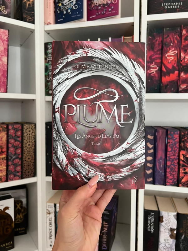 Livre relié «Plume : les anges d’Elysium tome 1 » de Olivia Wildenstien neuf booktok fantasy