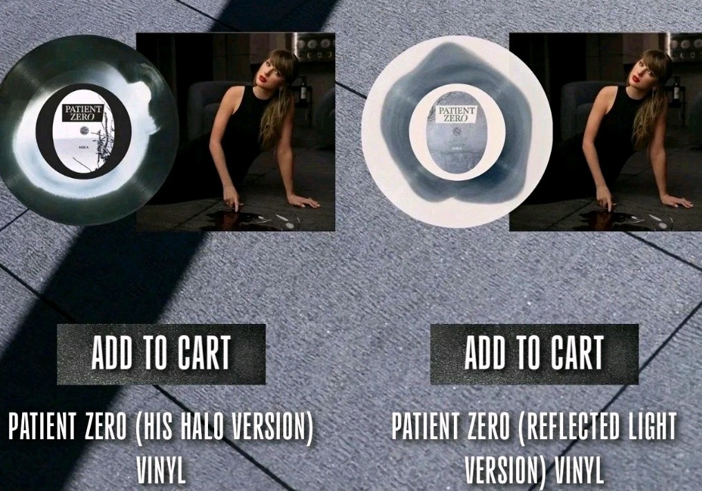 Taylor Swift "Patient Zero" His Halo Version & Reflected Light Version Vinyl