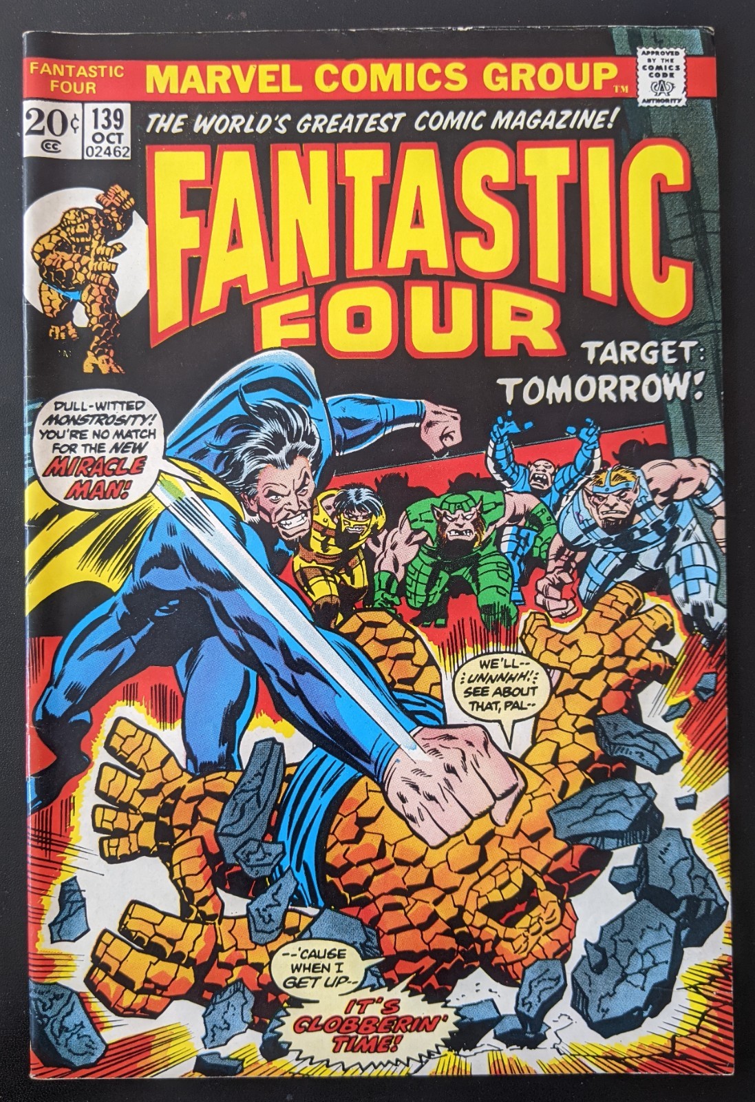 Fantastic Four #139 (1973)  Target: Tomorrow! pt 2