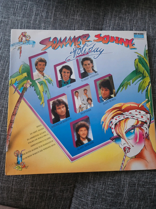 Sommer Sonne Holiday – Schlager Hits LP – IBO, Flippers, Chris Wolff