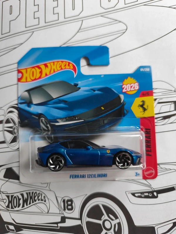 hot Wheels Ferrari 12 Cilindri