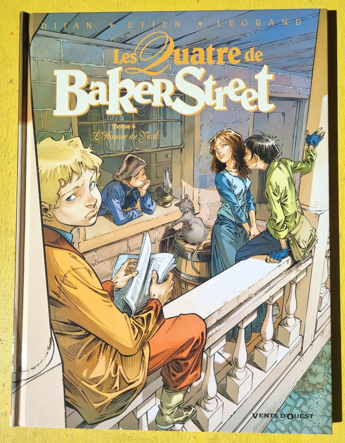 BD QUATRE DE BAKER STREET N°6 L' homme du yard EO 2015  NEUF F4GH25
