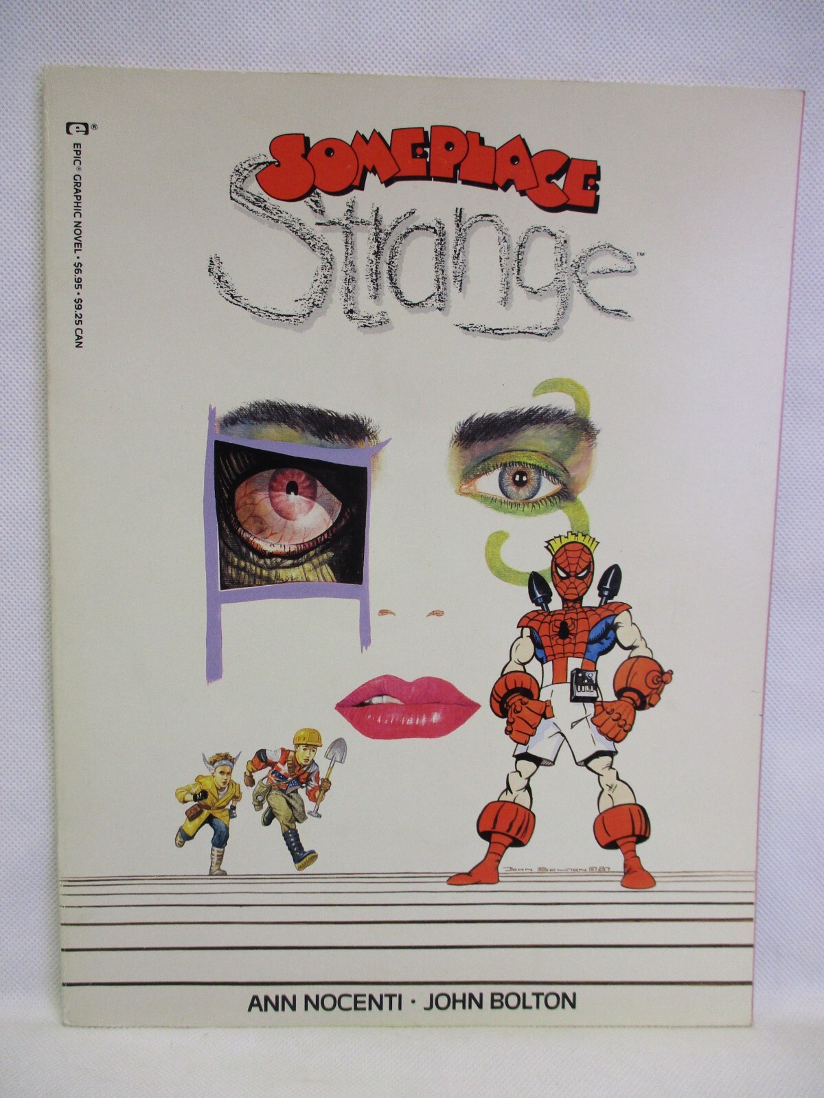 Someplace Strange epic graphic novel 1988 Ann Nocenti John Bolton graphic novel