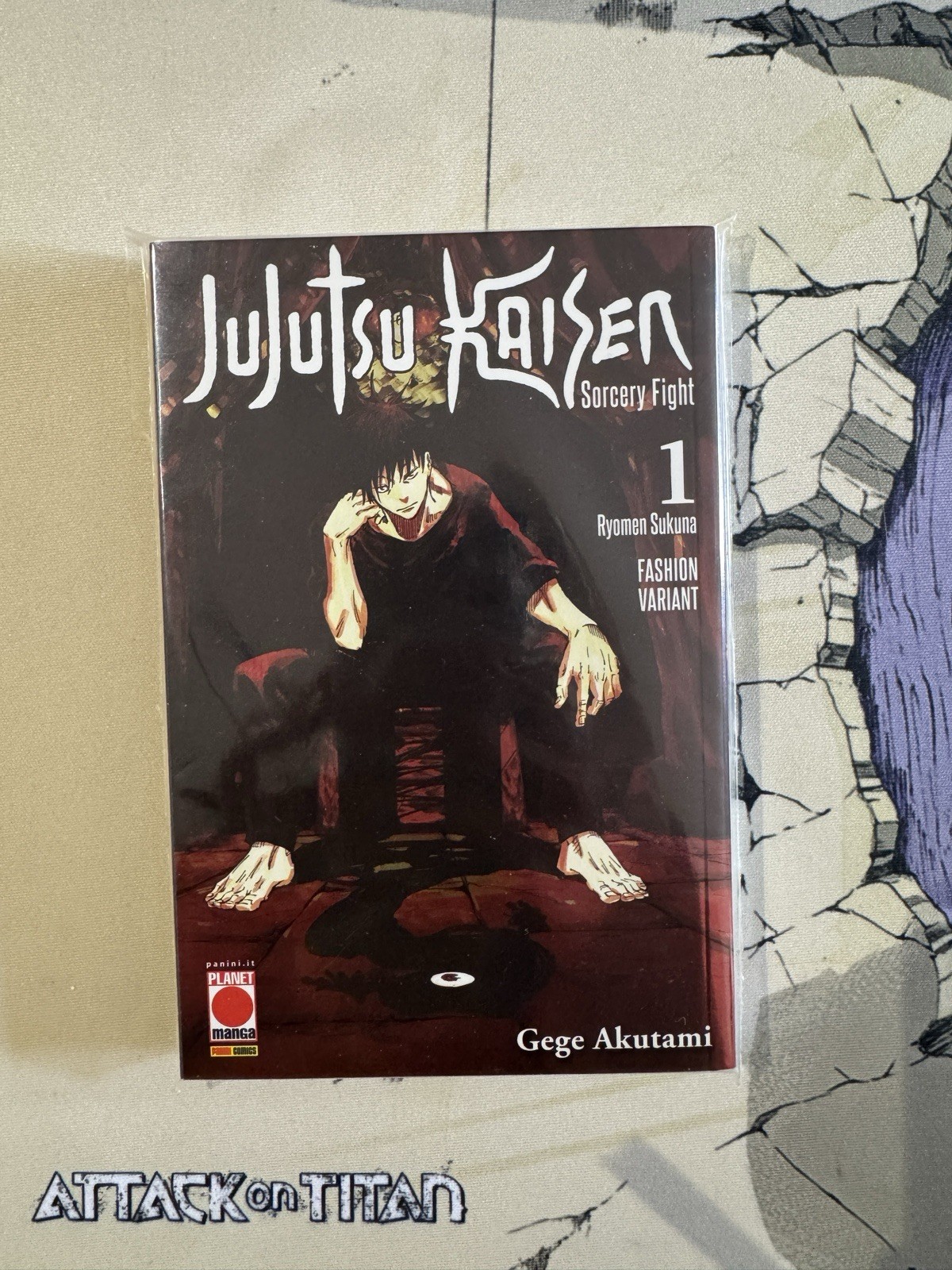 Jujutsu Kaisen Vol. 1 Fashion Variant - Planet Manga - Ryomen Sukuna