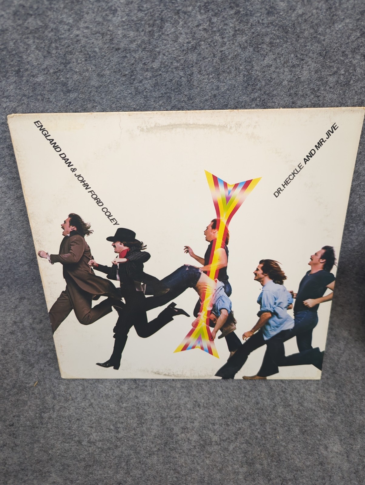 England Dan & John Ford  Coley  LP  Dr Heckle and Mr Jive 1979 Vinyl Record Y