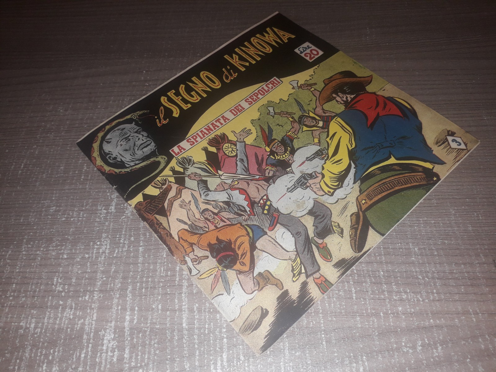 IL SEGNO di KINOWA  VI serie  n° 3  Dardo  1952