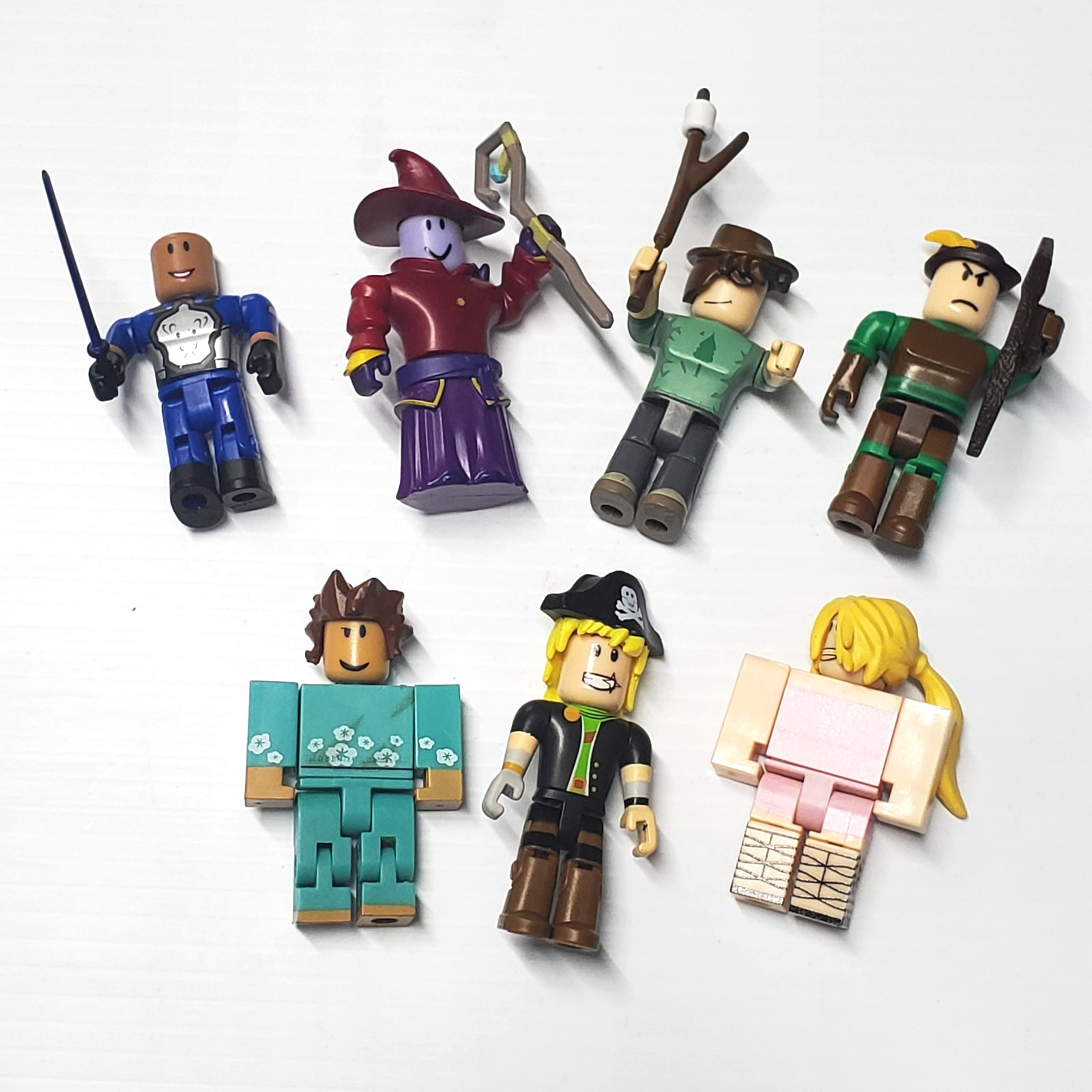 Lot of 7 Misc Roblox Figures