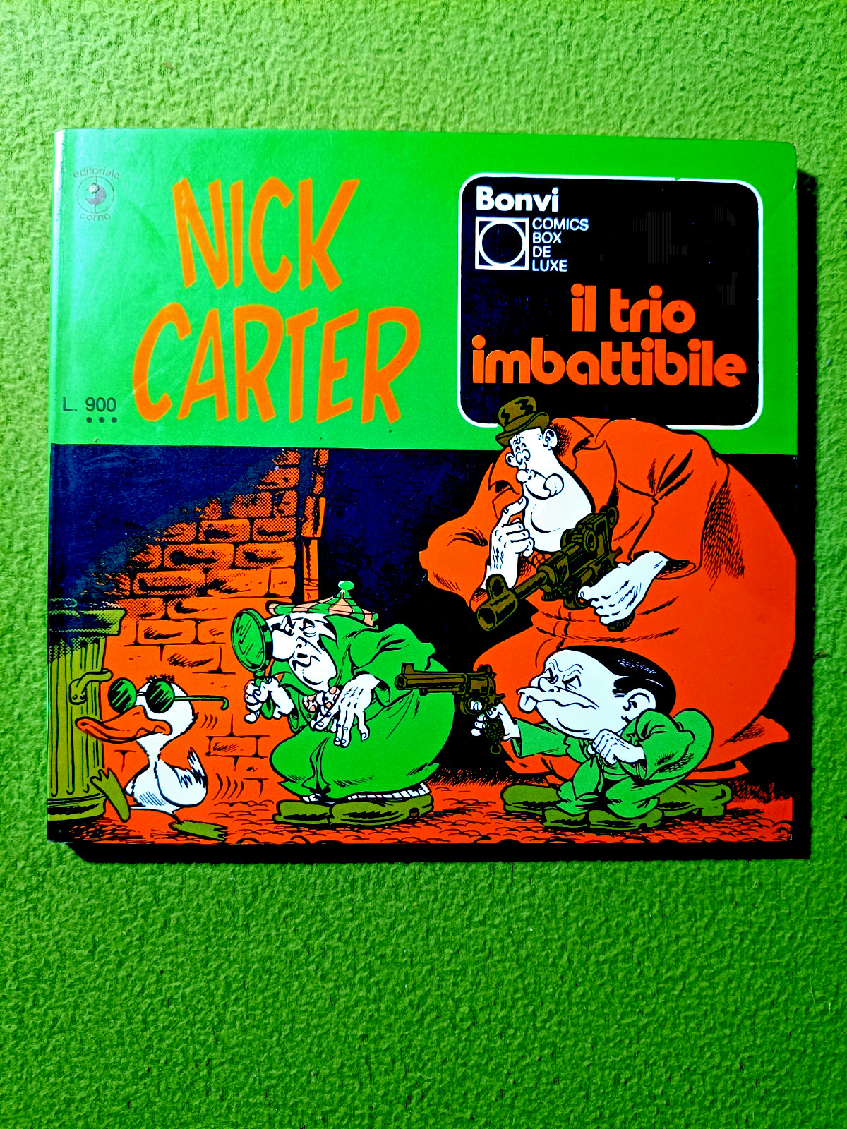 Graphic novel - NICK CARTER IL TRIO IMBATTIBILE - Bonvi