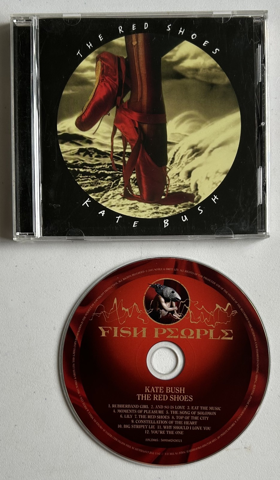 Kate Bush - The Red Shoes - Fish People CD Album