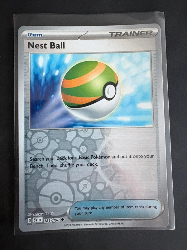 Nest Ball 181/198 Scarlet en Violet