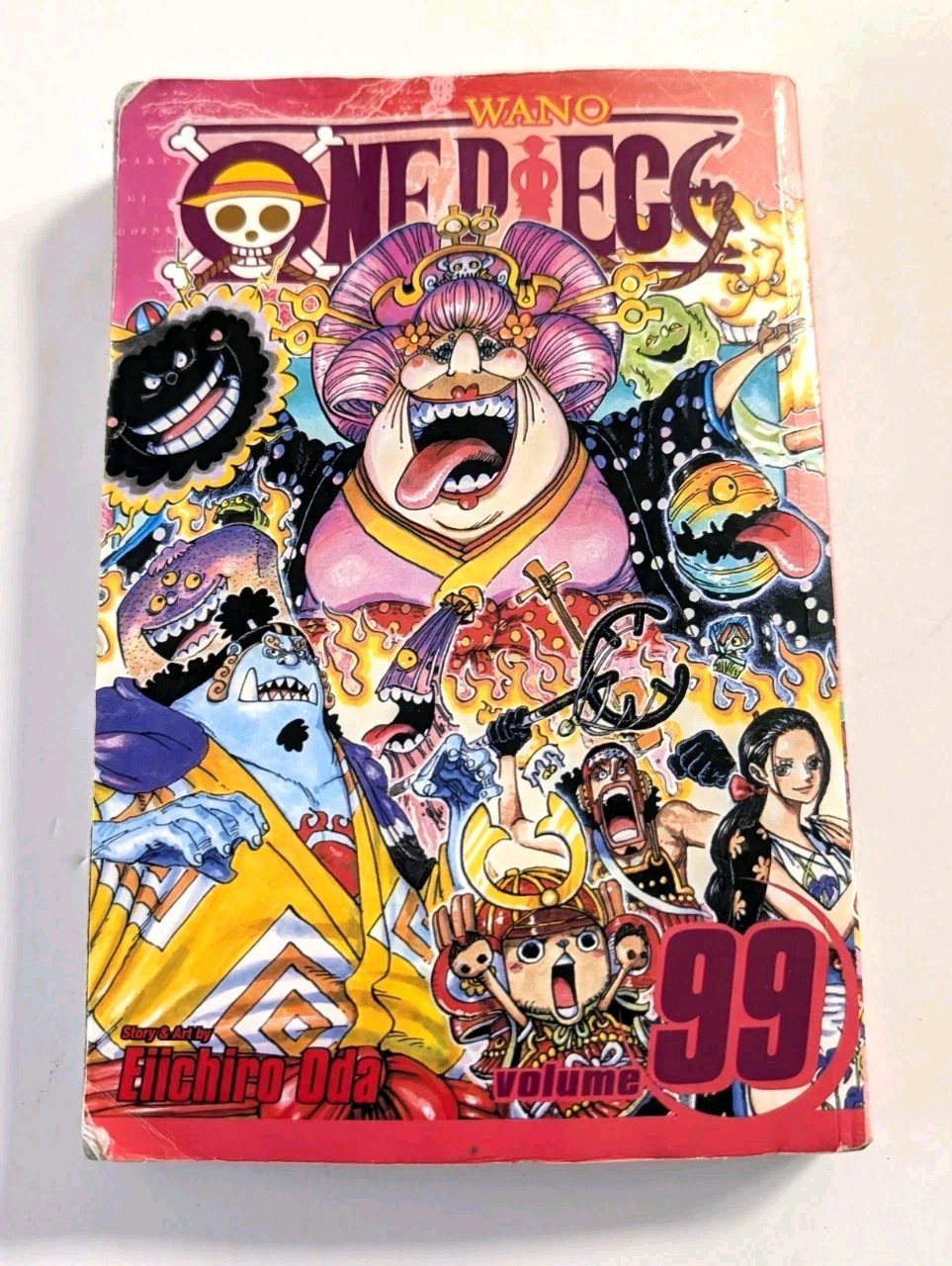 One Piece Vol. 99 Wano Part 10 Eichiro Oda Edizione Manga Giapponese Shonen Jump