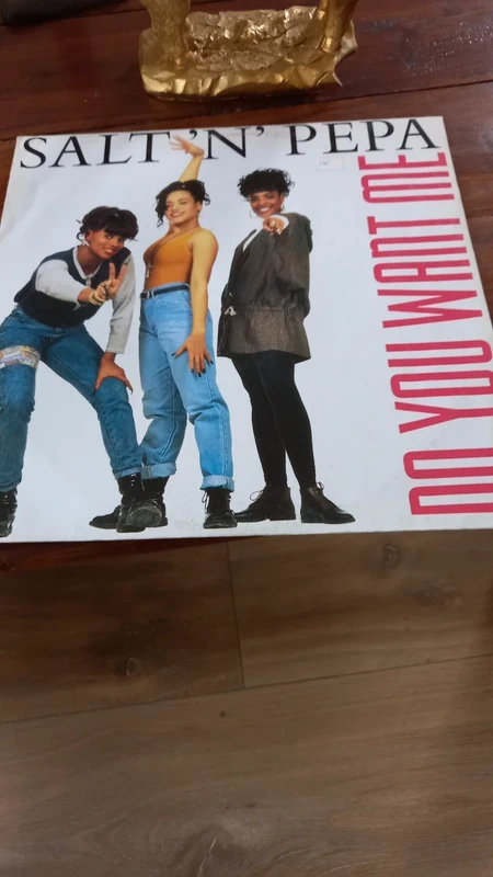 vinyl (maxi 45T) salt'n'pepa "do you want me"