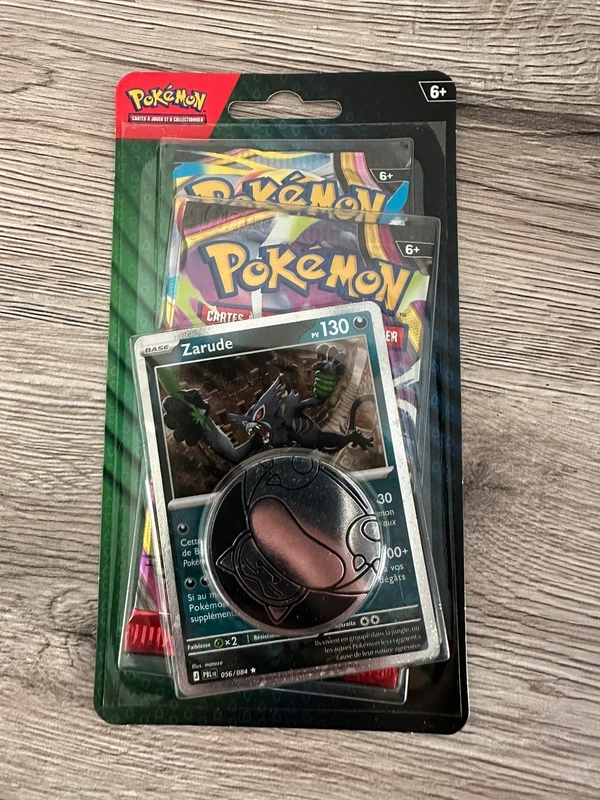 Blister Zarude + pièce métallique