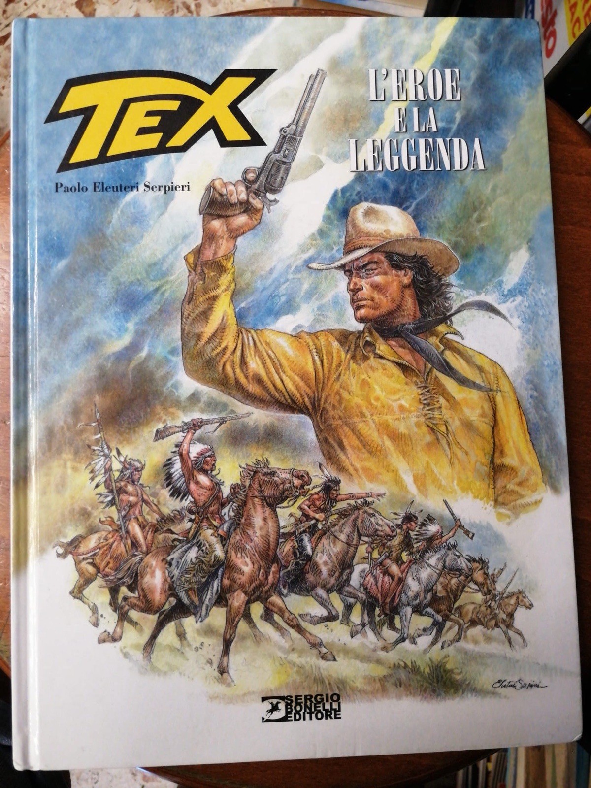 Sergio Bonelli Editore Tex L'eroe e la leggenda Serpieri 2004 cartonato