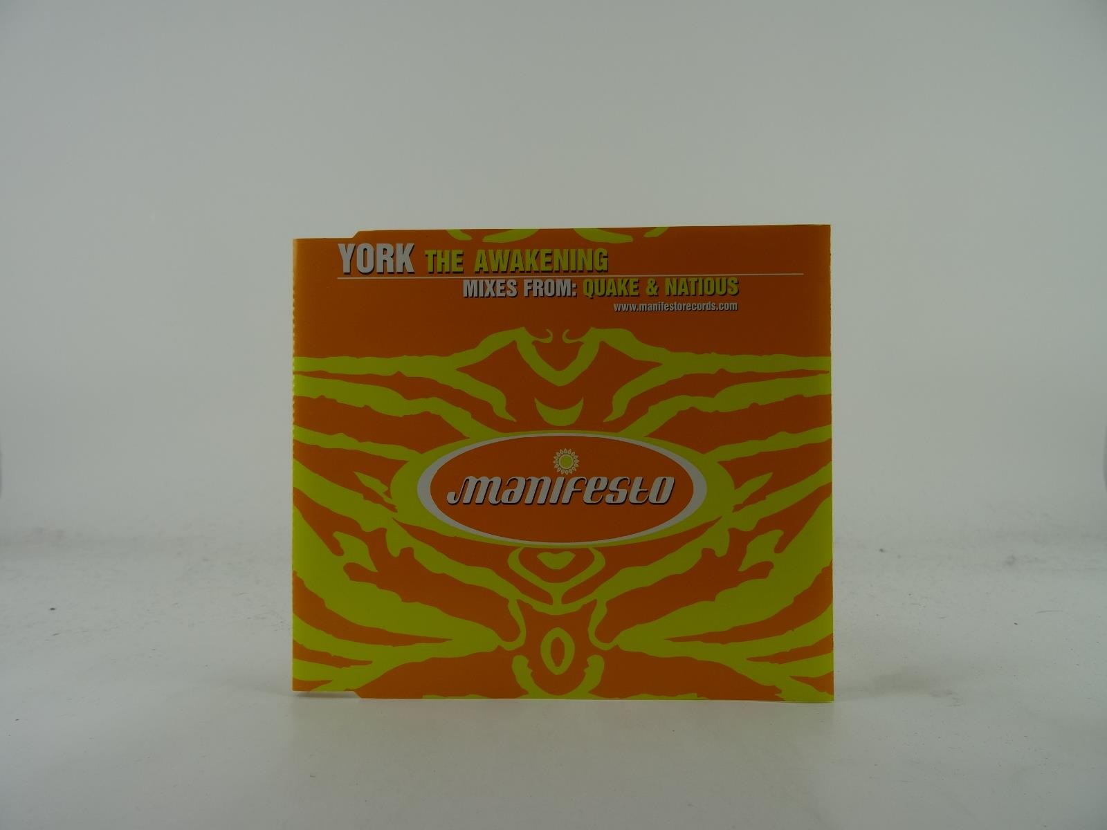 YORK THE AWAKENING (B2) 3 Track CD Single including Picture Sleeve MANIFESTO