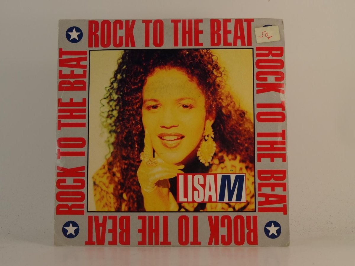 LISA M ROCK TO THE BEAT (78) 2 Track 7" Single including Picture Sleeve JIVE