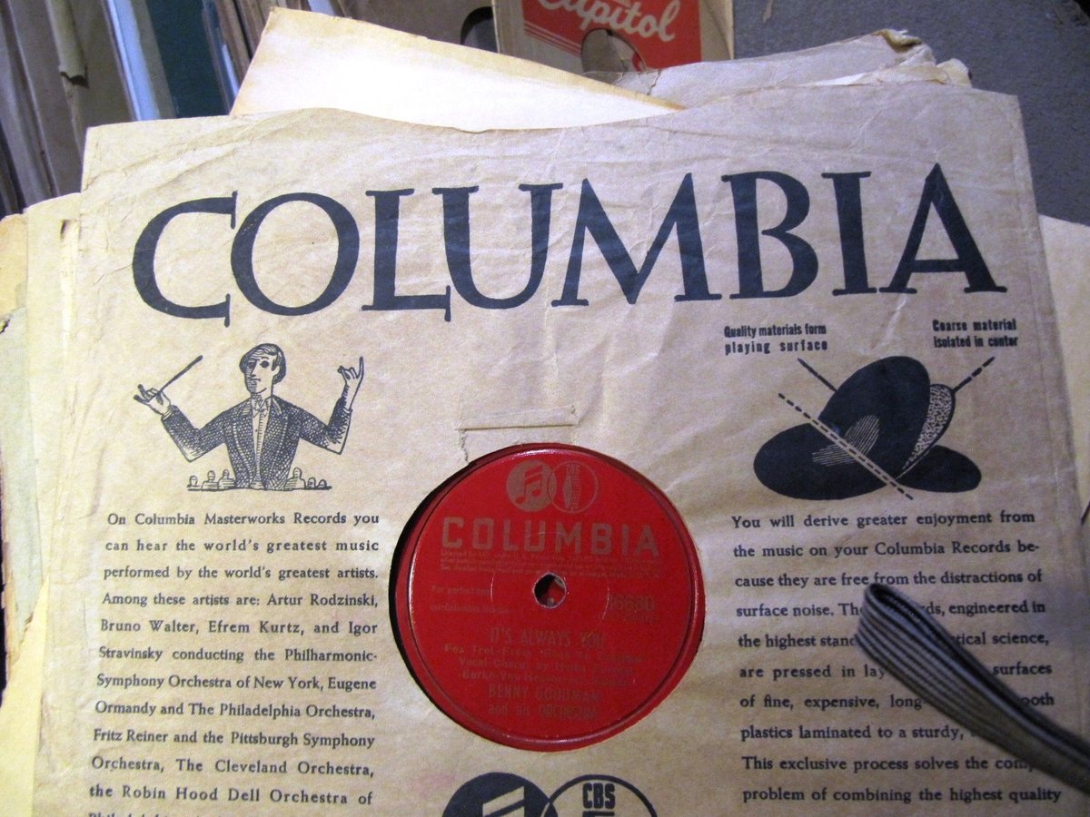 1941 BENNY GOODMAN Or MISSION TO MOSCOW It's always You Zanzibar Columbia 36680